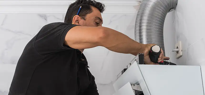 Precision In-wall Dryer Vent Cleaning & Rerouting Corrections in College Station, TX